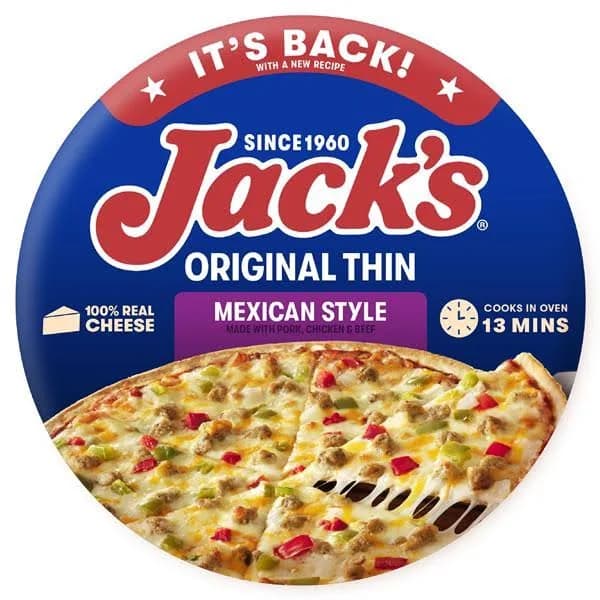 Jack's Original Thin Mexican Style Pizza