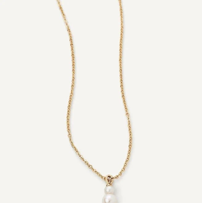 Olive & Piper Naya 14K Gold Plated Pendant Necklace