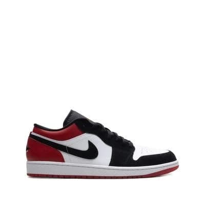 Nike Jordan Jordan 1 Low White/Varsity Red/Black sneakers - men - Rubber/Calf Leather/Fabric - 11.5