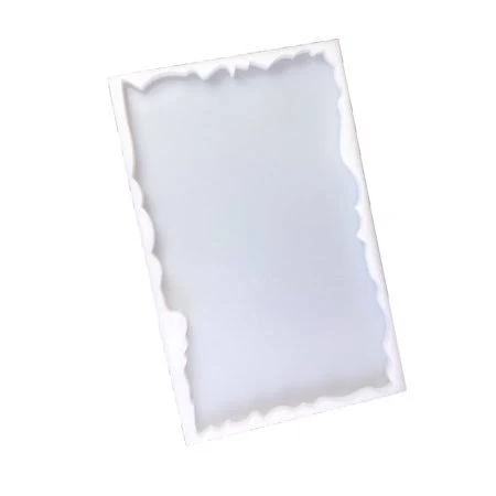 River Table Silicone Mold Large Irregular Rectangle Tabletop Molds Resin Epoxy Clay Craft Ornament Jewelry Making, White