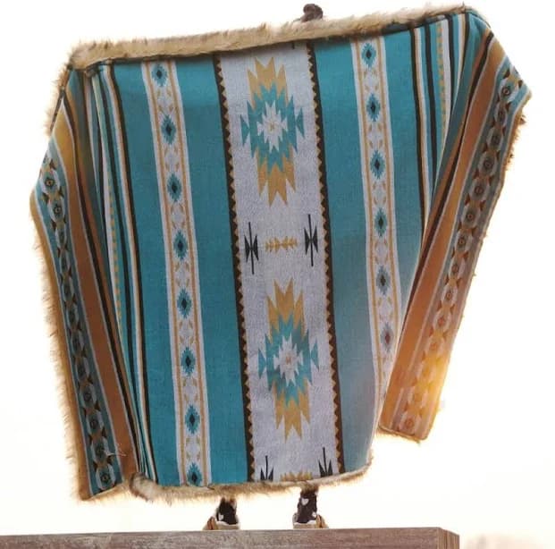 anifurry Aztec Faux Fur Blanket