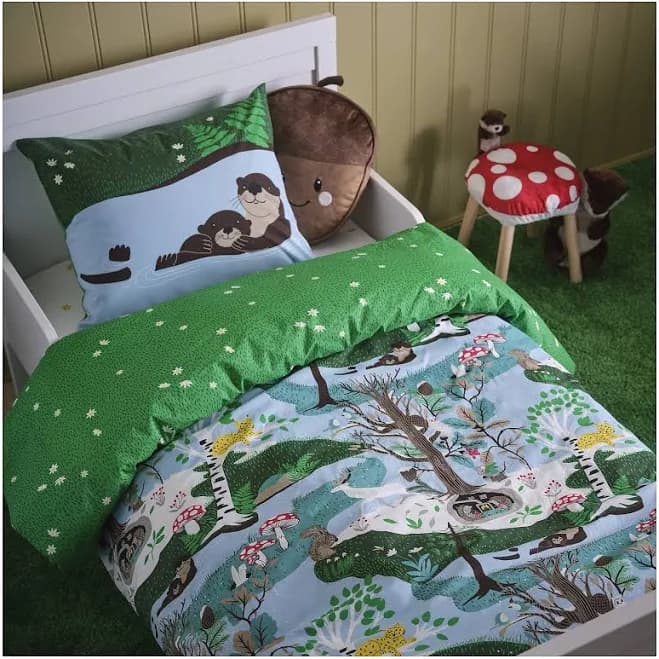 IKEA SKOGSDUVA Duvet Cover and Pillowcase