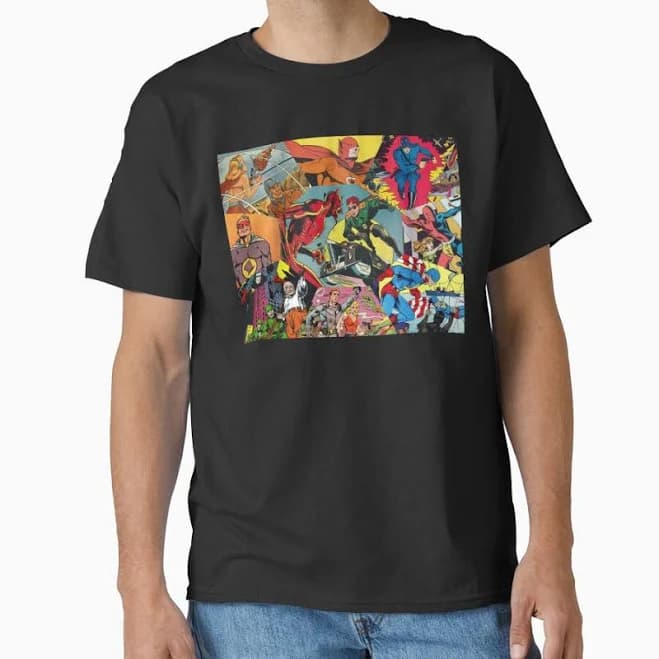 Comic Book Collage T-Shirt