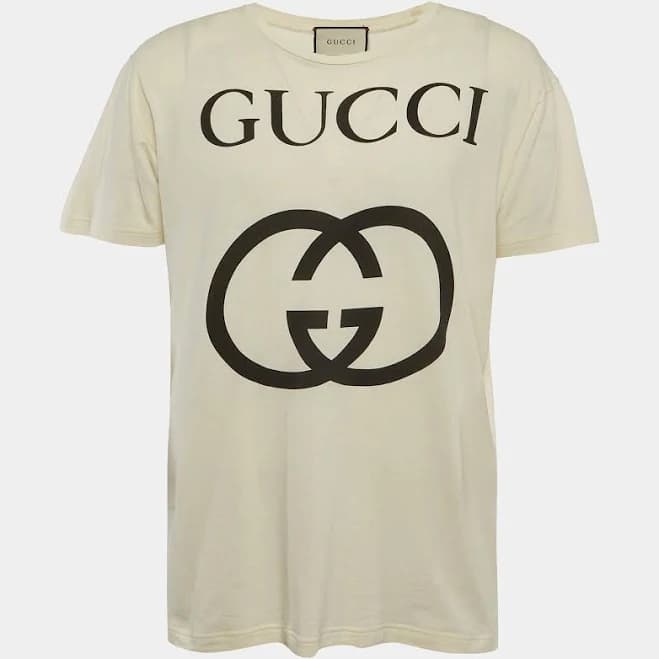 Gucci Oversize T-Shirt with Interlocking G - Black