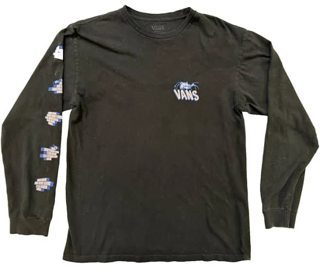 Vans Men's Long Sleeve Off The Wall Shirt