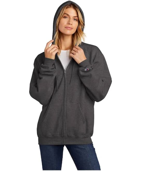 Champion S800 Adult Powerblend Full Zip Hooded Sweatshirt