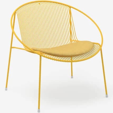 Hula Lounge Chair, Pastel Violet