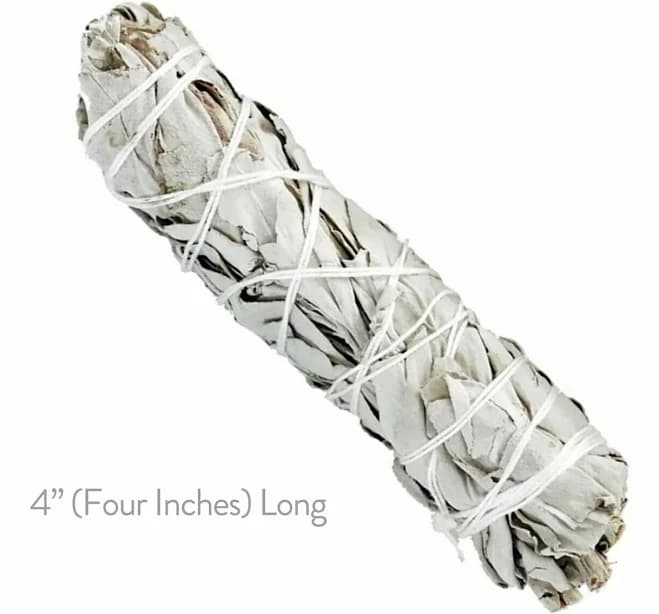White Sage Smudge Sticks | 4", 6", 9", 20"