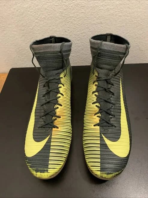 Nike Mercurial Superfly Iii Df Fg Cr7 Green Yellow Men’s 12 Soccer