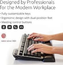 Amazon.com: Kensington MK7500F Silent Mechanical Keyboard – Full Size, Wireless, Backlit, Rechargeable Battery, Customizable Keys, Spill-Proof, Includes Wrist Rest, Windows & macOS : Electronics