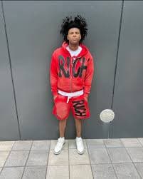 KY 3D Puff Print Embroidery Men's Hoodie Set with Above the Knee Shorts - Breathable & Quick Dry Activewear for Adults