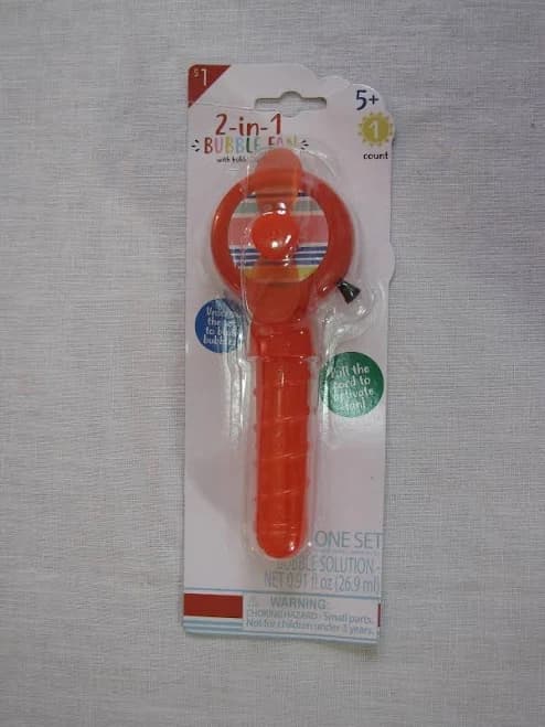 Red 2-in-1 Bubble Fan, RMS International, 2021 rr