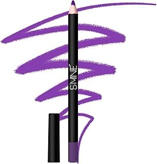 ISMINE One Purple Lip Liner, Professional Matte Lip Pencil Waterproof Long Lasting Smooth Natural Lip Liner (#21)