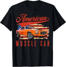 Amazon.com: American Muscle Car Men Women Adults Teens Kids Boys Girls T-Shirt : Clothing, Shoes & Jewelry