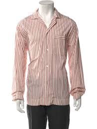 Tekla Striped Long Sleeve Shirt - Casual Shirts, Clothing - WTEKL20269 | The RealReal