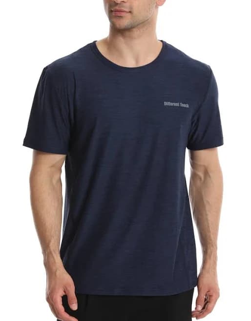 Men’s Active Workout Quick Dry Crew Neck Short Sleeve T-Shirts