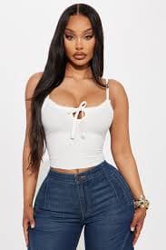Gracie 2PC Cardigan And Tank Top - Ivory | Fashion Nova