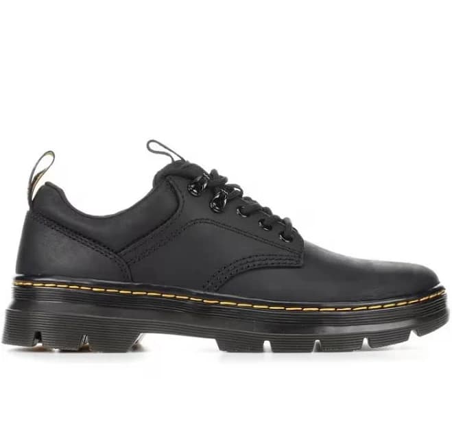 Dr. Martens Men's Reeder Shoes Black Wyoming