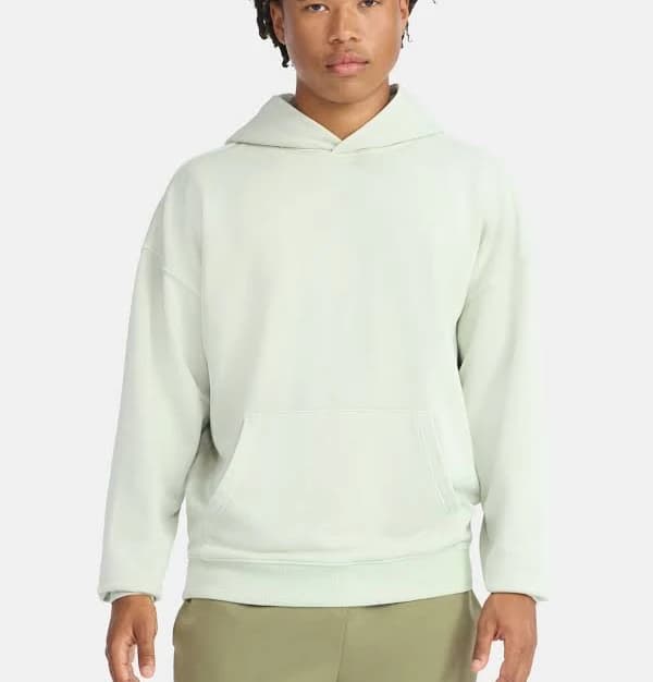 No Boundaries Men's Oversized Hoodie with Long Sleeves