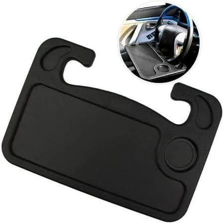 Generic Car Laptop and Food Steering Wheel Tray, Black