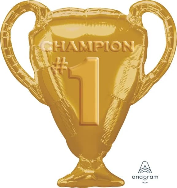 Anagram Gold Trophy Balloon