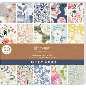 Roobee by Mara Mi Luxe Floral Paper Pad