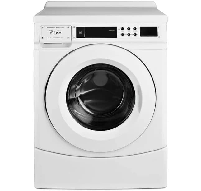 Whirlpool CHW9160GW 27" Front-Load Commercial Washer