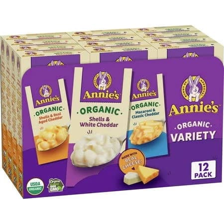 Annie's Organic Mac & Cheese Variety Pack