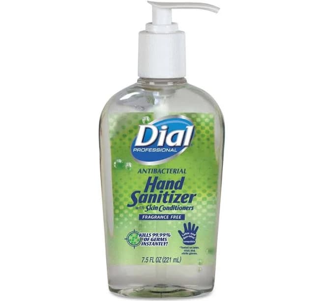 Dial Antibacterial Hand Sanitizer