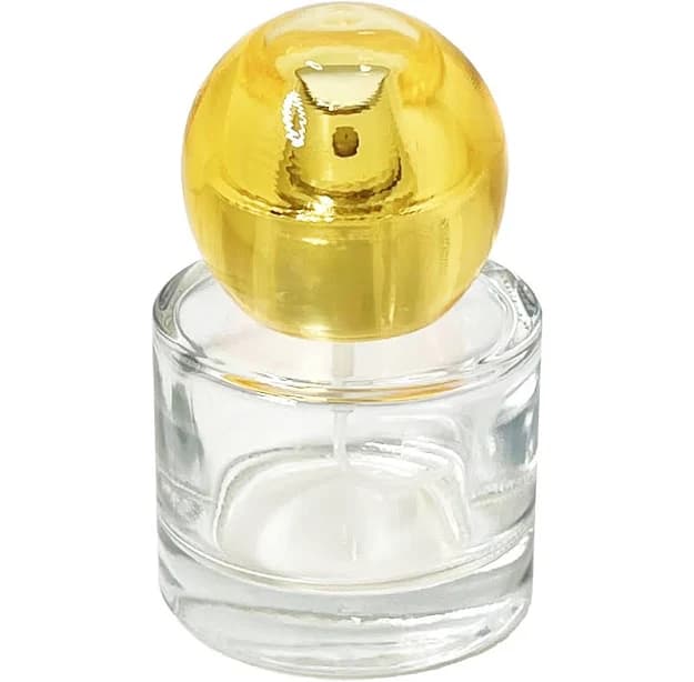 30ml 1oz Round Sphere Cap Perfume Glass Spray Bottles