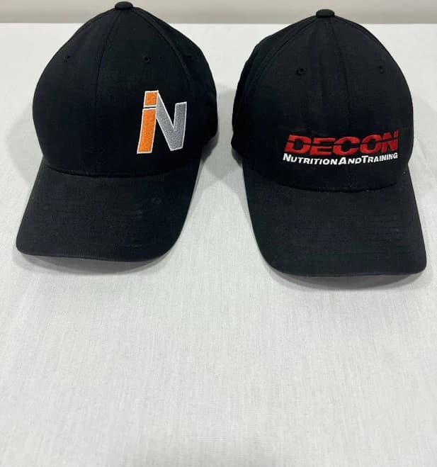 Body Building Nutrition Baseball Hats Decon Black Flexfit As S/m Lot