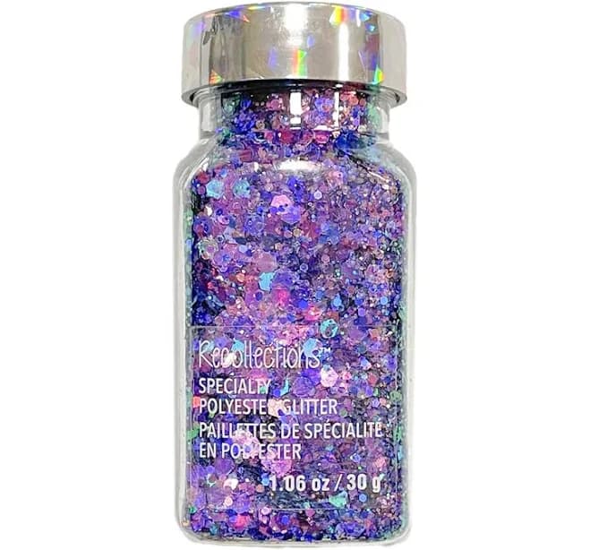 Recollections Color Shift Purple & Teal Specialty Polyester Glitter