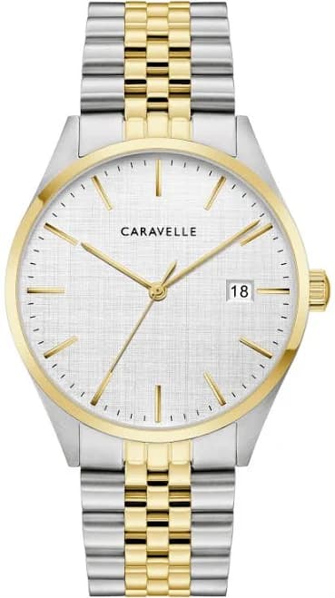 Bulova Men's Caravelle Classic Two-Tone Stainless Steel Dress Watch