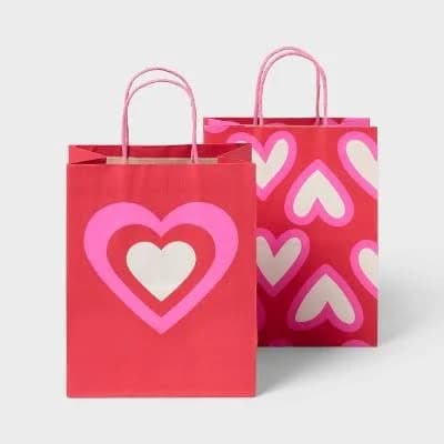 Spritz Valentine's Day Large Heart Toss Cub Bag