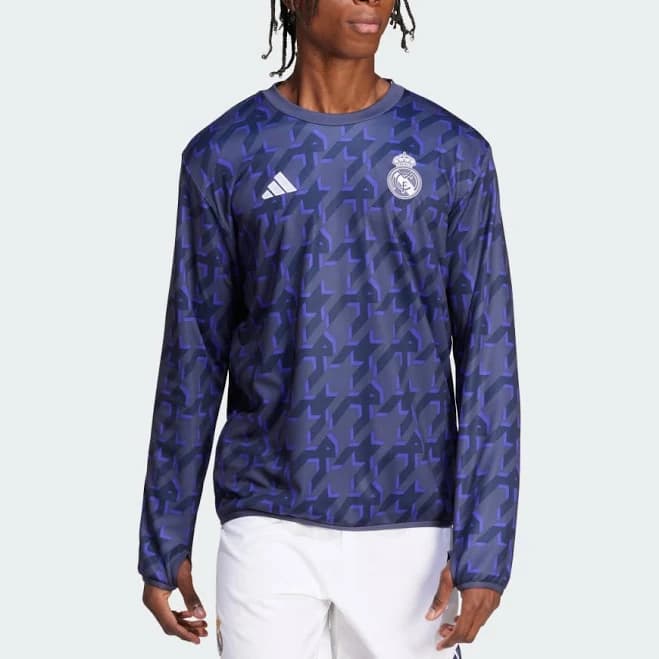 Real Madrid adidas Pre Match Warm Top