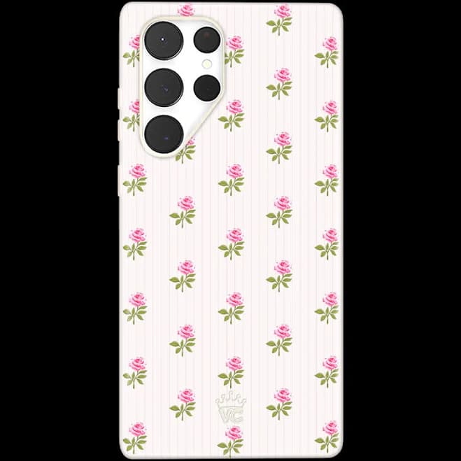 Velvet Caviar Samsung Galaxy Pink Peony Floral Dainty-Floral-Samsung Cute Phone Case