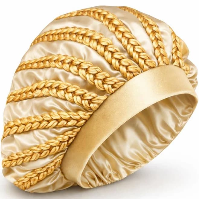 Satin Braid Bonnet