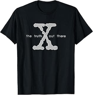The X-Files Truth is Out There X Logo Retro 90's TV Show T-Shirt