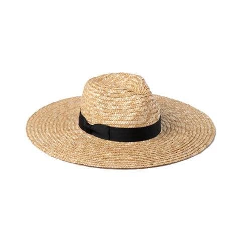Spencer Wide Brimmed Straw Fedora