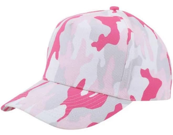 Camouflage Cotton Twill Baseball Hat