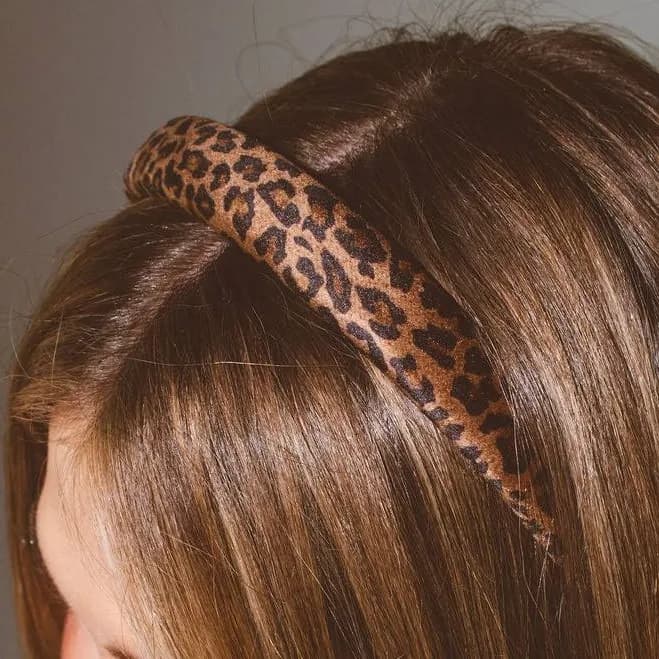 Cheetah Patterned Headband