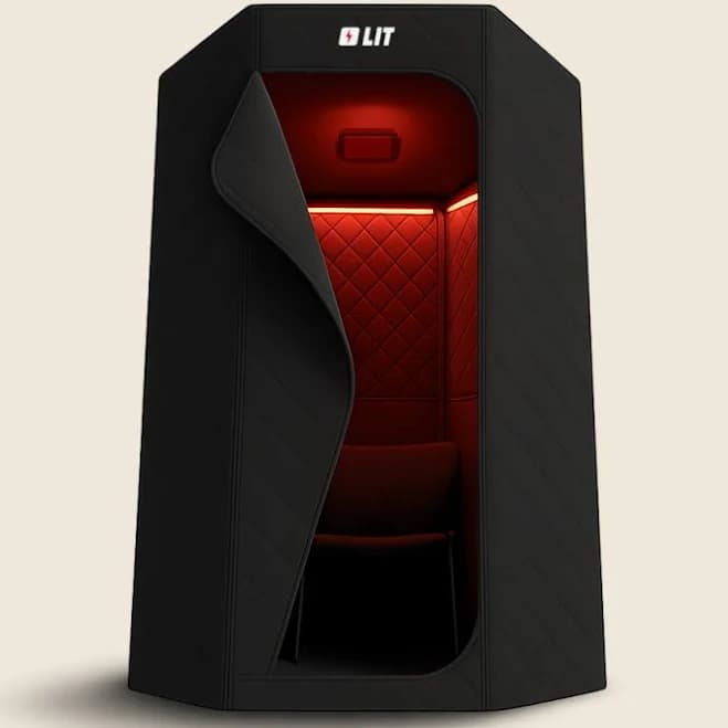 Portable Infrared Tent with Red Light
