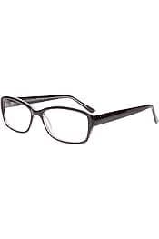 Canny Vision NEW Black on Crystal SANDRA Eyeglasses 54/16/140 at Amazon Women's Clothing store