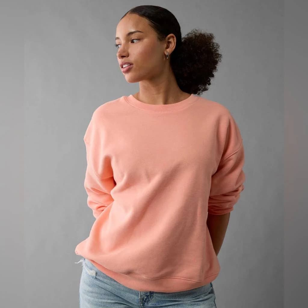 AE Everyday Luxe Crew Neck Sweatshirt