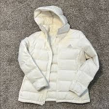 adidas | Jackets & Coats | Adidas White Puffer Jacket | Poshmark