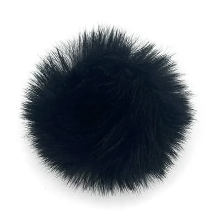 Windscreen Cover Microphone Fuzzy Guard for for MIC Lavalier Microphone, Black