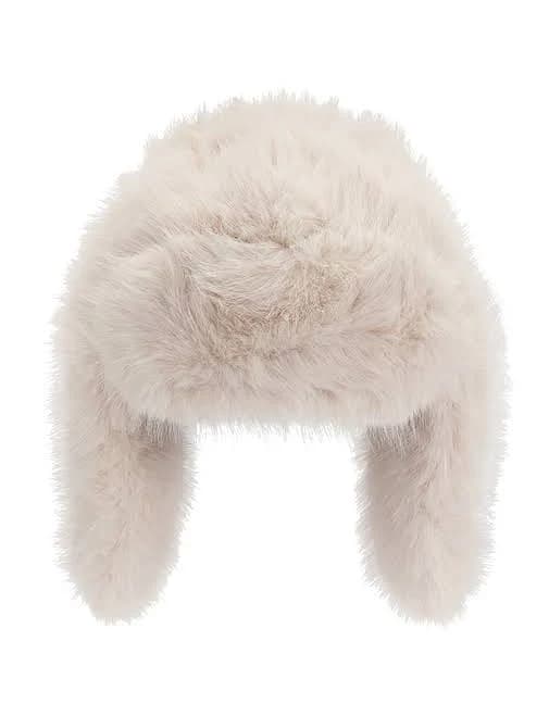 Wellbeing + Beingwell Faux Fur Trapper Hat