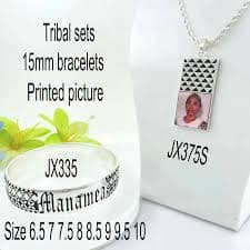 JX335 Hawaiian Tribal Jewelry Set Personalized Name Necklace and Bangle Set Anniversary Birthday Graduation Gift Kids-adult Size| Alibaba.com