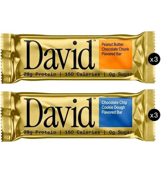 David Protein Bar Variety Pack