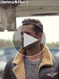 Denny&Dora Mens Brown B3 Shearling Jacket Sheepskin Coat Winter Fur Coat Mens Leather Jacket Motorcycle Jacket (Brown, S) at Amazon Men's Clothing store